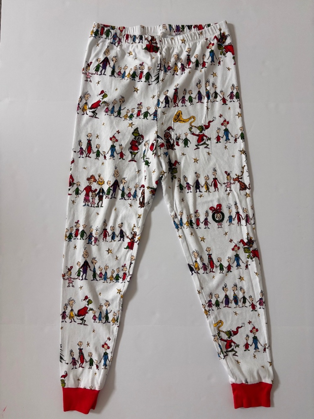 Pottery Barn Kids Grinch Christmas Pajama Pants Adult XL
